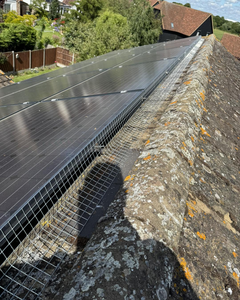 1 "x 1" ステンレススチールソーラーメッシュルーフピジョンガード8in x 100ftバードワイヤーキット溶接サービス - Product Image 5