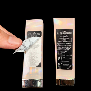 Chai mới nhiều lớp gấp tập sách ho xi-rô chai nhãn chai Đồng bằng nhãn dán nhãn - Product Image 2