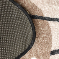 Niedlicher rutsch fester wasch barer Staris hip Shaped Throw Runner Teppiche Boden teppich