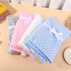 Manta Envolvente <span class=keywords><strong>para</strong></span> Cochecito de Bebé Doudou, <span class=keywords><strong>para</strong></span> Uso en Exteriores, Doble Capa, Cálida, Color Sólido, Flocada, Suave, Acogedora y Personalizable - Product Image 2