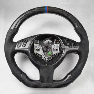 Volante de Fibra de Carbono Personalizado para <span class=keywords><strong>BMW</strong></span> Serie E, Compatible con <span class=keywords><strong>BMW</strong></span> Serie 1, 3, 5, 6, 7, 8, E90, E34, E39, E60, E61, E63, E38, E65, E31, E81, E87, M3, E92 - Product Image 6