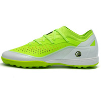 Chaussures de football en cuir à tige basse pour entraînement en extérieur, personnalisées par le fabricant (OEM), pour futsal et football