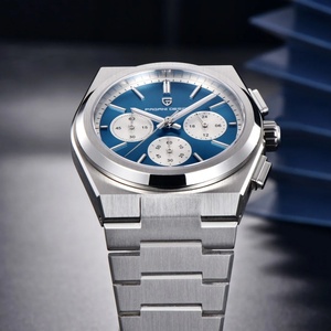Pagani Design PD-1761 2025 Nouveau Vk63 Montre chronographe à quartz pour homme, élégante, saphir, acier inoxydable, étanche, sport, 20 bars - Product Image 3