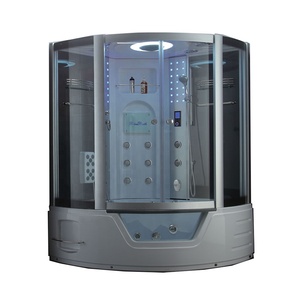 Bagno Turco Completo per Interni con <span class=keywords><strong>Spa</strong></span>, Bagno Turco Combinato con Doccia Massaggiante e Getti Idromassaggio - Product Image 1
