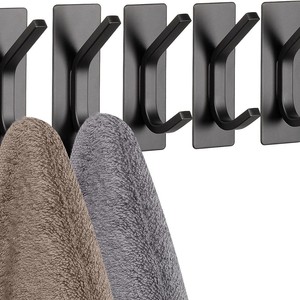 YOTO appendiabiti in <span class=keywords><strong>acciaio</strong></span> inossidabile porta asciugamani da bagno autoadesivo per appendiabiti e stoffa - Product Image 2