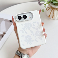 Coque de téléphone magnétique en silicone liquide JOYPORODO S141 avec design de cadre d'objectif orné de diamants pour iPhone Duo