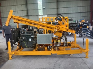 Mesin bor 300 meter, mesin bor DTH sederhana, <span class=keywords><strong>rig</strong></span> kecil portabel tipe <span class=keywords><strong>rig</strong></span> bor sumur air - Product Image 2
