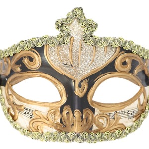 Máscara de Carnaval Veneciana Pintada para Fiesta de Mardi Gras, Disfraz de Halloween, Baile de Máscaras - Product Image 1