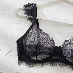 Sexy Spitzen-Dessous-Set für Damen Erotische Lingerie BH und Slip Set Sexy Kleidung Transparentes Verführerisches Tanga-Set - Product Image 3