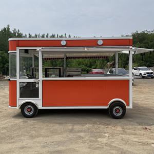 Carrito de Comida Móvil Eléctrico para Pasteles, Tartas, Postres, Hamburguesas, Sándwiches y Hot Dogs, Venta Directa de Fábrica - Product Image 4