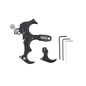 Sgancio per <span class=keywords><strong>Arco</strong></span> Compound con Rotazione a 360 Gradi, Regolabile Destro/Sinistro, con Rilascio Automatico a Pollice per Tiro con <span class=keywords><strong>l</strong></span>'<span class=keywords><strong>Arco</strong></span> - Product Image 2