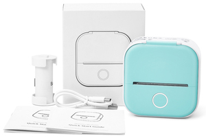 Printer Termal Mini Printer Portabel Kertas Stiker Tanpa Tinta Nirkabel Android IOS 53mm Berbagai Bahasa - Product Image 4