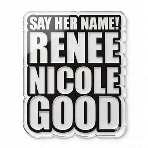 Nuevo Diseño: Charm de Acrílico para Zapatos Justice for Tenee Nicole Good, Charm para Zapatos Renee Nicole Good para Clog - Product Image 4
