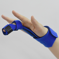 Attelles de doigt complètes réglables Support de doigt moyen Libération du tendon et soulagement de la douleur de la ténosynovite sténosante