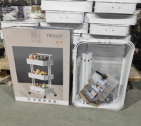 Usine PP plastique multicouche économiser de l'espace étagère de fissure support de stockage amovible organisateur de cuisine supports de stockage et étagères