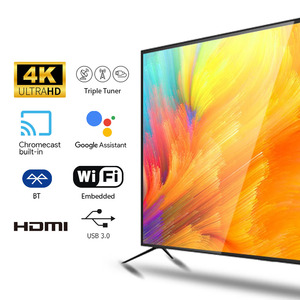 Téléviseur intelligent Android 4K personnalisable OEM de 85 pouces avec des tailles de 32, 40, 43, 50, 55, 60, 65, 75 et 85 pouces, téléviseur LED - Product Image 2