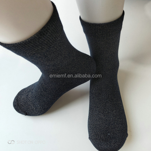 BLOCK EMF argent coton chaussettes antibactériennes confortable déodorant respirant décontracté <span class=keywords><strong>homme</strong></span> d'affaires chaussette (5 paires/<span class=keywords><strong>lot</strong></span>) - Product Image 5