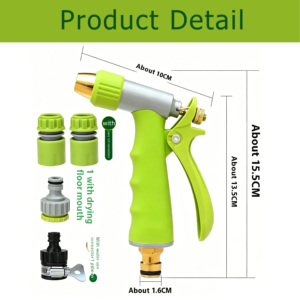 Juego de 4 Pistolas de Pulverización de Aleación de Aluminio de Alta Resistencia con Acoplador Rápido y Control de Flujo para Automóviles y Pisos -001 - Product Image 6