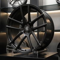 Nouvelles jantes forgées GUDE Deep Dish pour Audi Mercedes pour 5x120/108/112 17-21 pouces en alliage d'aluminium