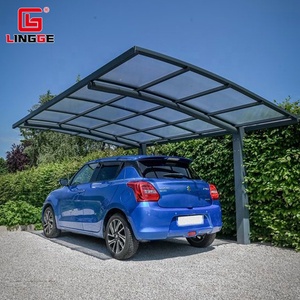 <span class=keywords><strong>Abri</strong></span> <span class=keywords><strong>de</strong></span> voiture moderne en polycarbonate avec structure en aluminium imperméable et résistant <span class=keywords><strong>au</strong></span> <span class=keywords><strong>vent</strong></span>, toit arqué, pour usage extérieur dans le <span class=keywords><strong>jardin</strong></span> - Product Image 3