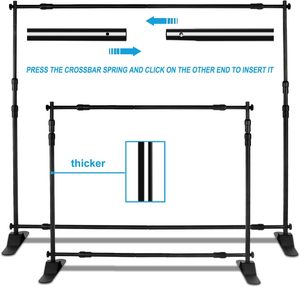 Expositor Portátil Personalizado de 10 pies para Ferias Comerciales, Fondo para Cabina de Fotos, Soporte de Tela Tensada Recta con Marco de Aluminio - Product Image 4