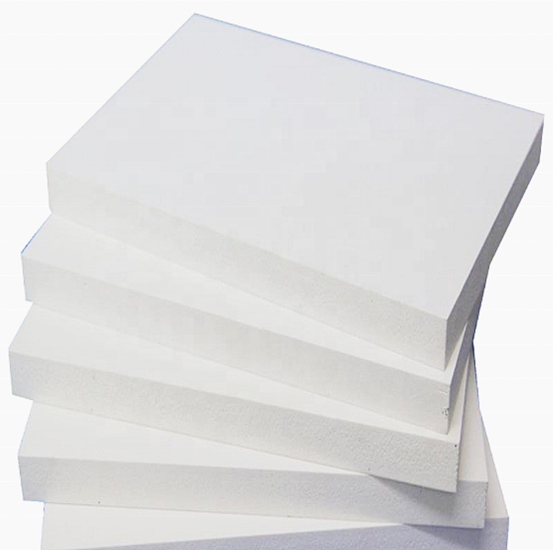 Bangladesh blanc pvc mousse panneau feuille plastique 5mm à 20mm celuka haute densité pour panneau sandwich