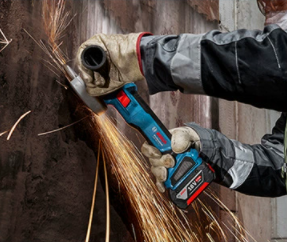 Amoladora Angular Inalámbrica GWS18V-11S, Máquina de Corte Eléctrica sin Escobillas, Compatible con Batería <span class=keywords><strong>BOSCH</strong></span> de 18V, Velocidad Ajustable, 1100W - Product Image 6