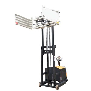 Nhà máy tùy biến thiết bị khối kẹp gạch kẹp không chân Stacker bê tông 1.5 tấn 2 tấn 2m 3m xe nâng với khối kẹp - Product Image 1