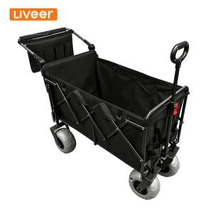 Carrito de Viaje <span class=keywords><strong>Plegable</strong></span> Multiusos con Logotipo Personalizado al por Mayor: Ideal para Compras en el Supermercado, Viajes a la Playa y Transporte en Campamentos - Product Image 1