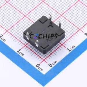 TSF001B06526A03 Tactile Switch DIP-4P,12x12mm Switch Round Button 2.6N Through Hole 12mm - Product Image 2