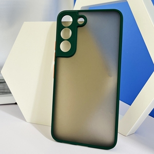 Matte PC mềm Side Silicone trường hợp điện thoại Đối với Samsung A55 S24 Bìa trường hợp điện thoại TPU PC Chống Sốc Màu sắc trường hợp đối với iPhone 15 Pro - Product Image 2