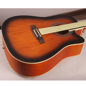 Guitare électro-<span class=keywords><strong>acoustique</strong></span> en bois d'épicéa et de tilleul de fabrication artisanale, 41 pouces, cordes, finition mate, pour débutants - Product Image 6