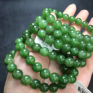 <span class=keywords><strong>Bracelet</strong></span> <span class=keywords><strong>en</strong></span> <span class=keywords><strong>jade</strong></span> vert naturel <span class=keywords><strong>véritable</strong></span>, vente <span class=keywords><strong>en</strong></span> gros, 8mm 10mm, <span class=keywords><strong>jade</strong></span> hetian, bijoux <span class=keywords><strong>en</strong></span> pierres précieuses - Product Image 5