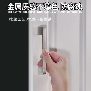 Solid Cast 304 <b>Stainless</b> <b>Steel</b> <b>Cabinet</b> Door Handles Small Drawer Wardrobe Furniture Pulls - Product Image 4