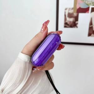 Leyi เคสใส่โทรศัพท์ TPU หลากสีแบบพกพา, อุปกรณ์เสริมเคสป้องกันแบบโปร่งใสป้องกันทุกส่วนของเครื่องสำหรับ <span class=keywords><strong>iPhone</strong></span> <span class=keywords><strong>airpods</strong></span> <span class=keywords><strong>3</strong></span> - Product Image 3