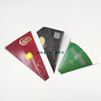 Support en papier personnalisé avec logo pour gaufres, frites, crêpes et crêpes suisses – Boîte alimentaire
