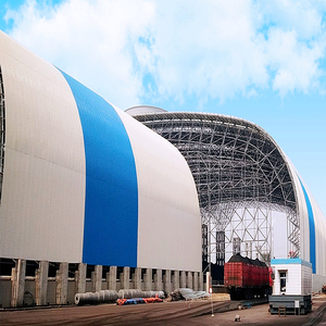 Nhà tiền chế thép Cấu trúc ống Ống Giàn khung mái nhà kho cho triển lãm xây dựng hội trường - Product Image 1