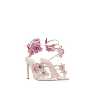 Sandali di Lusso con Cristalli a Fiore 2026, Sexy con Cinturino alla Caviglia, Tacchi a Spillo Glamour con Punta Aperta, <span class=keywords><strong>Scarpe</strong></span> da Sposa per Donne - Product Image 6