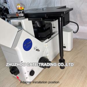 Adaptateur de caméra à monture C 1X, 25.4mm, pour microscopes inversés <span class=keywords><strong>Olympus</strong></span> GX53 GX51 - Product Image 6