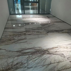 Kings-Wing Dione nhện phiến đá cẩm thạch đá tùy chỉnh Trung Quốc Trắng phòng khách gạch sang trọng bàn ăn hiện đại Thiết kế sàn đá cẩm thạch - Product Image 4