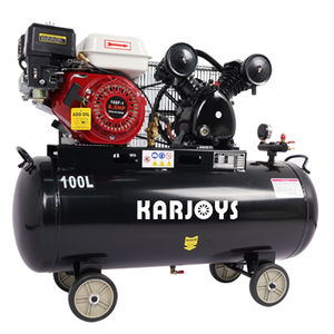 Compresseur d'air portable, gonfleur de pneus Mini100L 6.5hp 8bar 150psi certifié CE, faible bruit, livraison rapide - Product Image 1