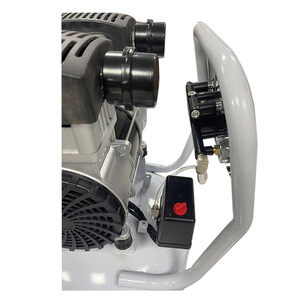<span class=keywords><strong>Compresseur</strong></span> d'air mobile <span class=keywords><strong>silencieux</strong></span> YiBang 1,5 kW 8 bars 220 V 50 Hz 50 L 1500 W à piston <span class=keywords><strong>vertical</strong></span> sans huile, alimentation CA, refroidissement par air - Product Image 2