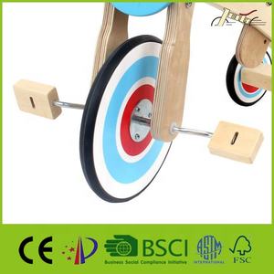 <span class=keywords><strong>Tricycle</strong></span> <span class=keywords><strong>en</strong></span> <span class=keywords><strong>bois</strong></span> <span class=keywords><strong>avec</strong></span> pédales pour enfants, entraînement à la marche, - Product Image 4