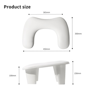 Russian Manicure Hand Pillow Versatile PU Leather U-Shaped <b>Nail</b> <b>Tools</b> Two-Handed Arm Rest for <b>Nails</b> and <b>Nail</b> Hand Rest - Product Image 4