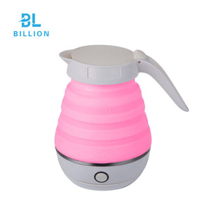 Hervidor eléctrico plegable de silicona de calidad alimentaria para viaje, <span class=keywords><strong>salud</strong></span> y seguridad, Mini hervidor portátil - Product Image 2