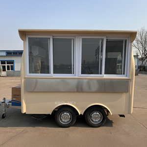 Factory Price Food Trucks Mobile Kitchen Full Equipment Coffee Trailer with CE Certificated Catering Trailers <b>for</b> <b>Sale</b> - Product Image 1