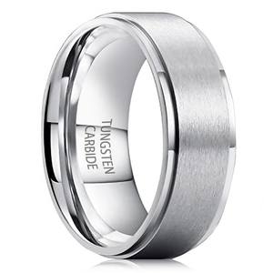 TG un pezzo di carburo di tungsteno anelli in Stock stile classico - Product Image 3