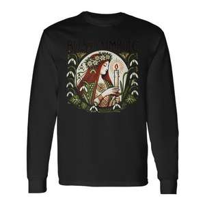 T-shirt à manches longues avec illustration de la déesse Imbolc, design des déesses Brigid - Product Image 1