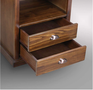 An Ninh rắn gỗ đầu giường cuối bảng Lincoln nightstand ngăn tủ đứng đầu giường bằng gỗ với ngăn kéo ẩn - Product Image 5