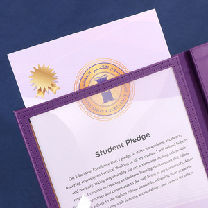 Bolsa para Certificados Li Kun, Organizador de Documentos de Papel Minimalista Personalizado para Trabajo, Capacitación, Escuelas, Asociaciones, Agencias Gubernamentales - Product Image 2